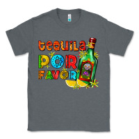 Charcoal Heather tequila porfavor Classic Tee - AdoDesignShop