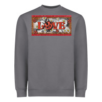 Storm love ladybug    license plate template Heavyweight Sweatshirt - BarkalooDesign