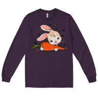 Plum so hoppin boujee easter bunny stanley Long Sleeve Tee - MaliasSmallBusiness
