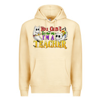 Pina Colada You Can't Scare Me I'm a Teacher Premium Hoodie - texasbilliewilder