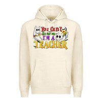 Tofu You Can't Scare Me I'm a Teacher Premium Hoodie - texasbilliewilder