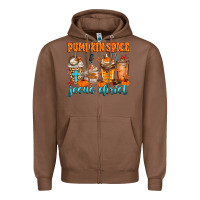 Chestnut pumpkin spice jesus christ Zipper Hoodie - MaliasSmallBusiness