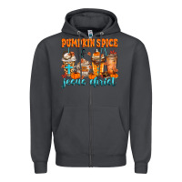 Smoke pumpkin spice jesus christ Zipper Hoodie - MaliasSmallBusiness