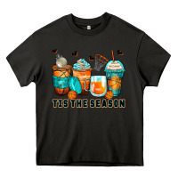 Asphalt tis' the season basketball coffee cups Heavy Core Tee - Zillion Design Studio