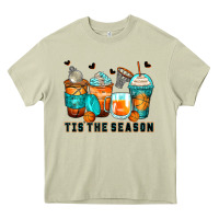 Tis' The Season Basketball Coffee Cups Heavy Core Tee | Teevron