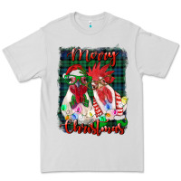 Dove Grey christmas roosters with background Premium Tee - RanaPortraitStore