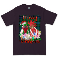 Plum christmas roosters with background Premium Tee - RanaPortraitStore