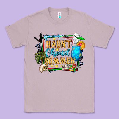 Name Spooky Summer Vibes Classic Tee Designed By Cowhidedigitalart