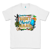 White name spooky summer vibes Classic Tee - CowhideDigitalArt