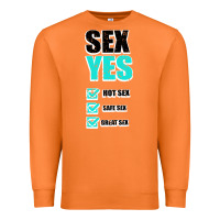 Carrot SEX YES HOT SEX SAFE SEX GREAT SEX Premium Sweatshirt - Bettercallsaul