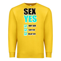 Lemon SEX YES HOT SEX SAFE SEX GREAT SEX Premium Sweatshirt - Bettercallsaul