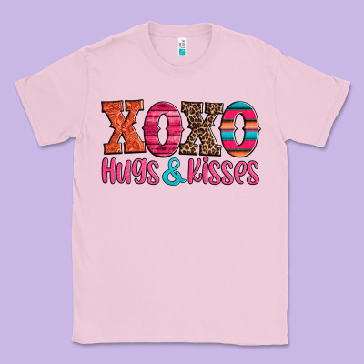 Xoxo Hugs And Kisses Classic Tee Designed By Jasminsmagicworld