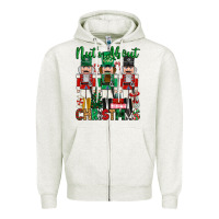 Oatmeal Heather nuts about christmas Zipper Hoodie - MaliasSmallBusiness