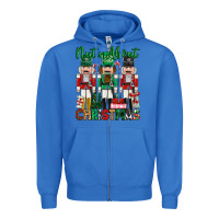True Royal nuts about christmas Zipper Hoodie - MaliasSmallBusiness
