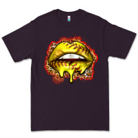 Plum softball lips Premium Tee - Zillion Design Studio