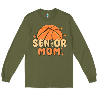 Army Green senior mom 2024 Long Sleeve Tee - MaliasSmallBusiness