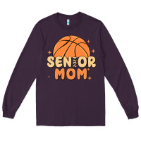 Plum senior mom 2024 Long Sleeve Tee - MaliasSmallBusiness