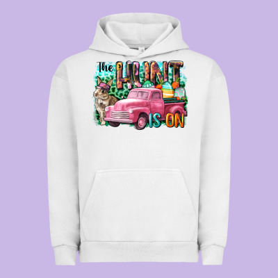 The Hunt Is On Easter Day Urban Hoodie Designed By Cowgirlartshop