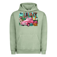 Pigment Oil Green The hunt is on Easter Day Urban Hoodie - CowGirlArtShop