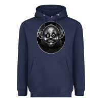 Navy Surrealizm Heavyweight Hoodie - Bettercallsaul