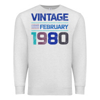Oatmeal Heather Vintage February 1980 Premium Sweatshirt - Bettercallsaul