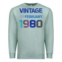 Seafoam Vintage February 1980 Premium Sweatshirt - Bettercallsaul