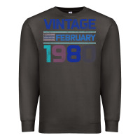 Smoke Vintage February 1980 Premium Sweatshirt - Bettercallsaul