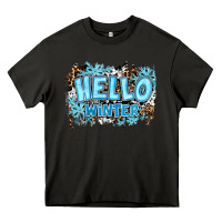 Asphalt hello winter Heavy Core Tee - RanaPortraitStore