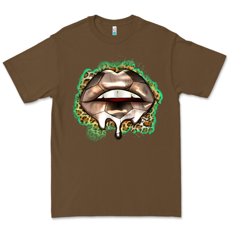 Soccer Lips Premium Tee by Zillion Design Studio | Teevron