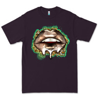 Plum soccer lips Premium Tee - Zillion Design Studio