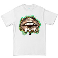 White soccer lips Premium Tee - Zillion Design Studio
