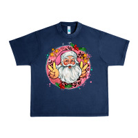 Navy merry christmas peace santa Urban Heavy Tee - AdoDesignShop