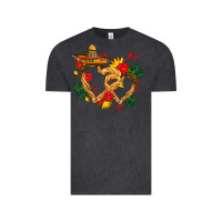 Vintage Black Churros with love and sombrero Vintage Tee - AdoDesignShop