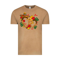Vintage Camel Churros with love and sombrero Vintage Tee - AdoDesignShop