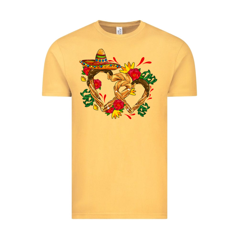 Churros With Love And Sombrero Vintage Tee by AdoDesignShop | Teevron