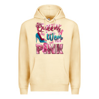 Pina Colada Queens wear pink Breast Cancer Premium Hoodie - NancyCooperArtShop