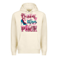 Tofu Queens wear pink Breast Cancer Premium Hoodie - NancyCooperArtShop