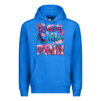True Royal Queens wear pink Breast Cancer Premium Hoodie - NancyCooperArtShop