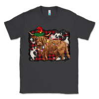 Smoke christmas highland cow Classic Tee - BarkalooDesign