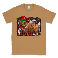 Toasted Coconut christmas highland cow Classic Tee - BarkalooDesign