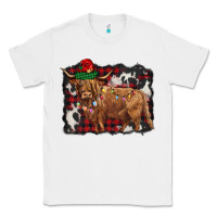 White christmas highland cow Classic Tee - BarkalooDesign