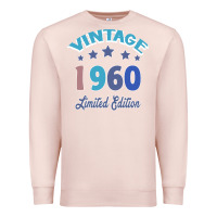 Pale Pink Vintage 1960 Limited Edition Premium Sweatshirt - Bettercallsaul