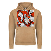 Vintage Camel flying ghosts seamless pattern Vintage Hoodie - BundleAndBundleShop