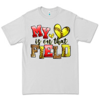 My Heart Is On That Field Softball Premium Tee | Teevron
