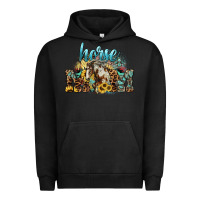 Pigment Black Horse mom mother's day Urban Hoodie - HowdyJamesFarm