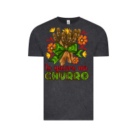 Vintage Black Te Gueiro un churro Vintage Tee - AdoDesignShop