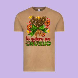 Te Gueiro Un Churro Vintage Tee Designed By Adodesignshop