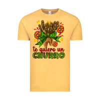 Vintage Mustard Te Gueiro un churro Vintage Tee - AdoDesignShop