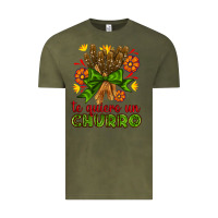 Vintage Olive Te Gueiro un churro Vintage Tee - AdoDesignShop