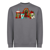 Storm lady of guadalupe coffee Heavyweight Sweatshirt - Jasminsmagicworld